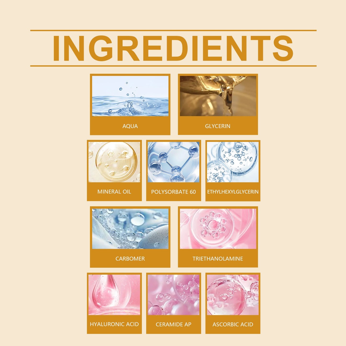 Hoygi Hyaluronic Acid Face Cream, Gently Moisturizes And Brightens Facial Skin