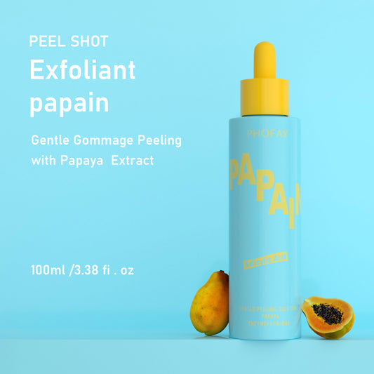 Phofay Gentle Peeling Solution – Papaya Enzyme AHA BHA