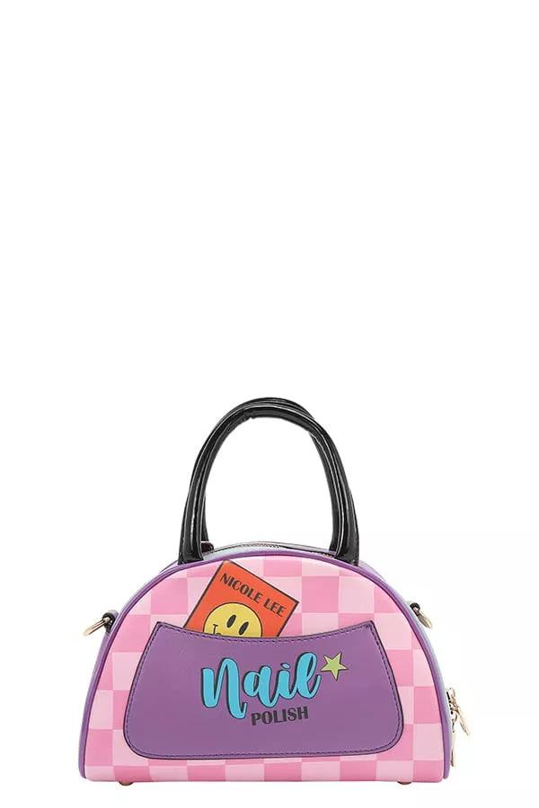 Nicole Lee USA Nail Polish Mini Dome Handbag