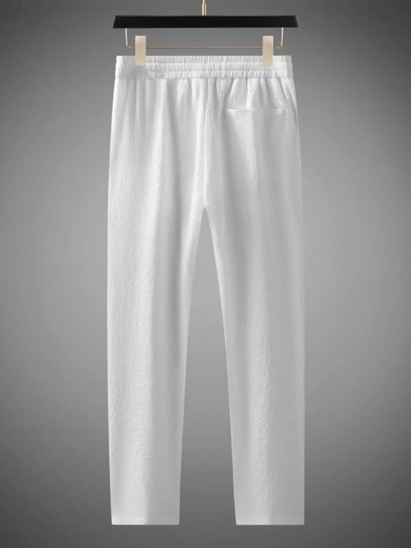 Men's Plus Size Button Up Short Sleeve Top and Pants Set