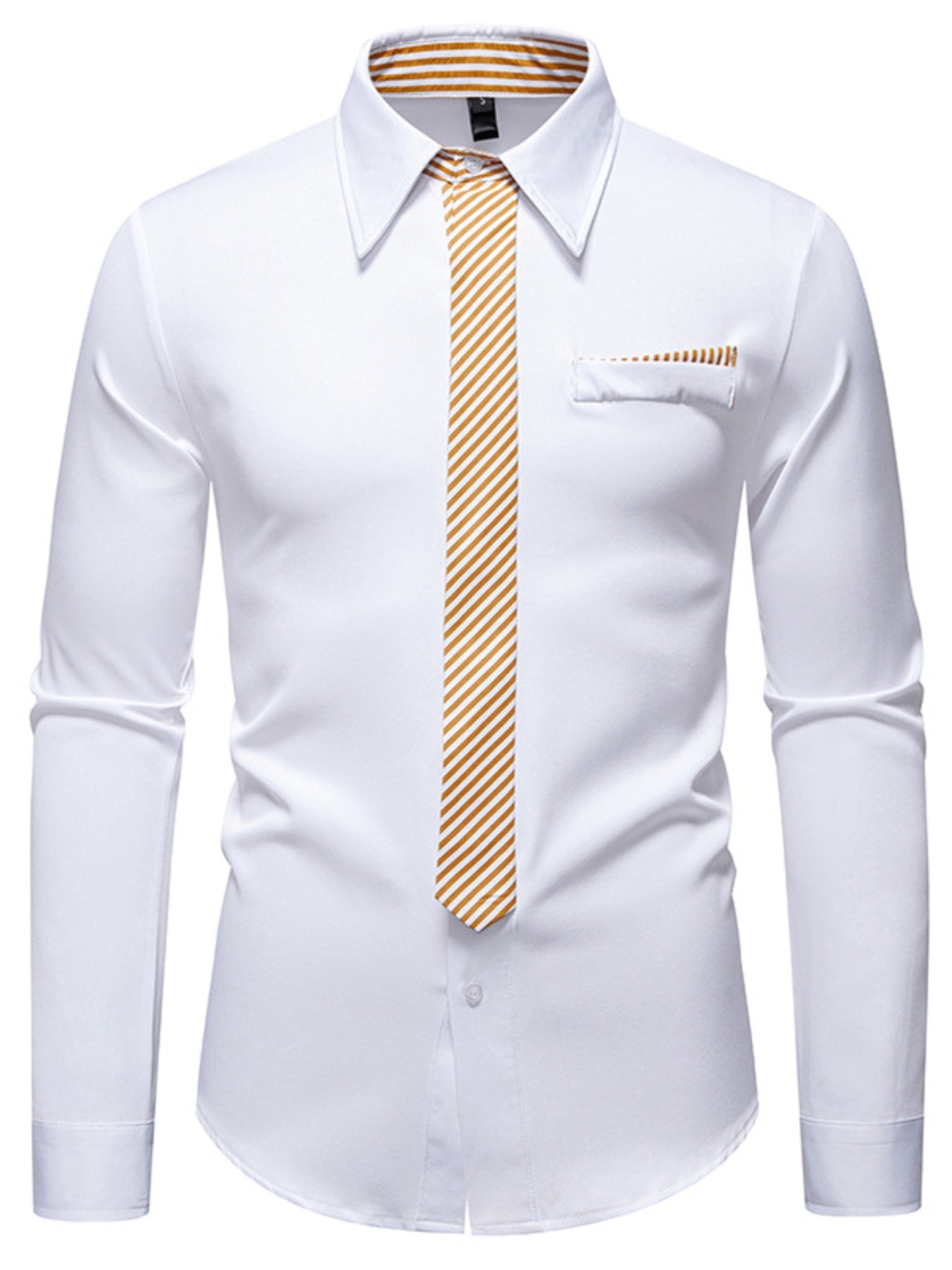 Men's Button Up Long Sleeve Shirt