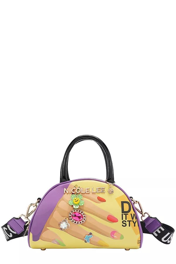 Nicole Lee USA Nail Polish Mini Dome Handbag