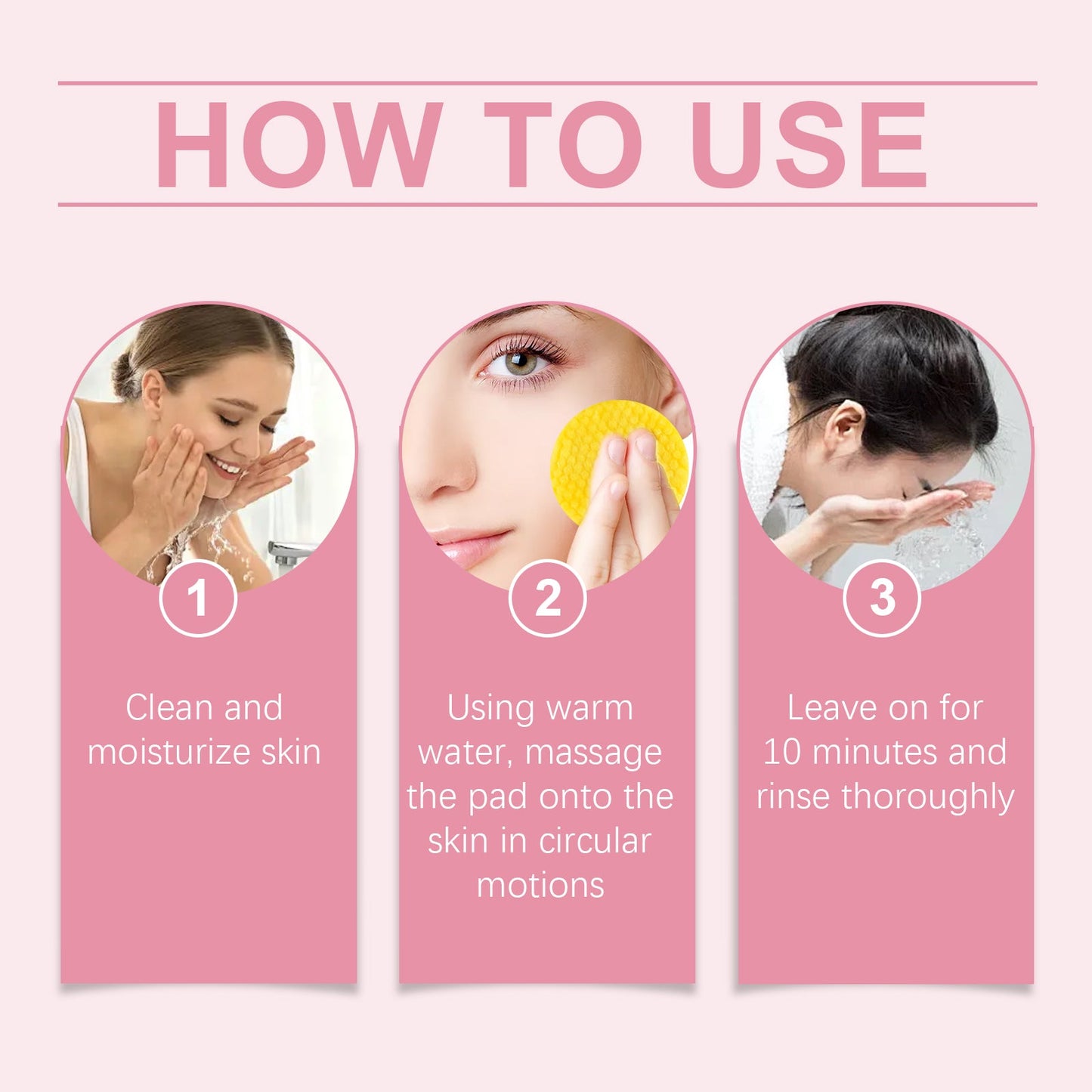 Eelhope Turmeric Cleansing Pad Gently Cleanses Facial Skin And Hydrates And Moisturizes Skin Care Cleansing Pad