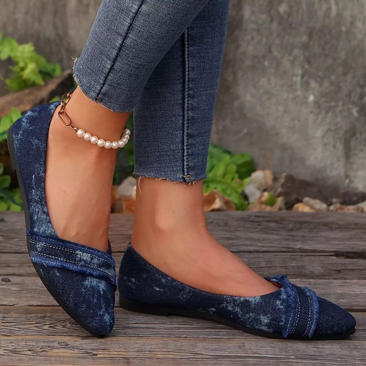 Point Toe Slip-Ons