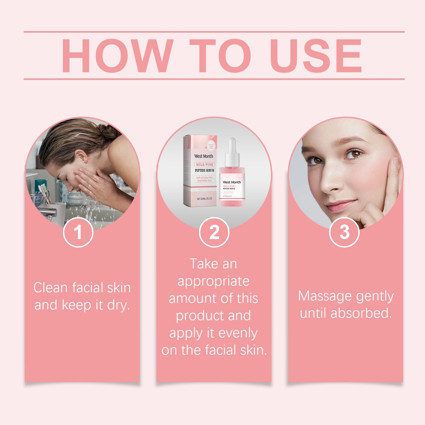 West&Month Facial Moisturizing Essence, Nourishing And Hydrating Skin Care Essence
