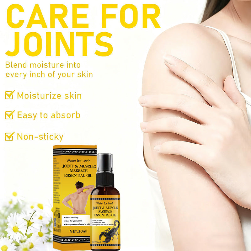 Cross-Border Joint And Muscle Spray 30ml Long-Lasting 72 Hours Moisturizing Hyaluronic Acid And Sunflower Seed Oil