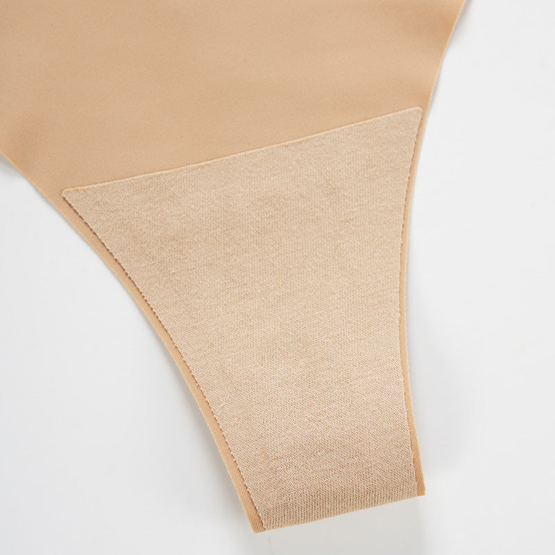Sexy Lace Ribbon Stitching Seamless Lightweight Push-up Underwear Set