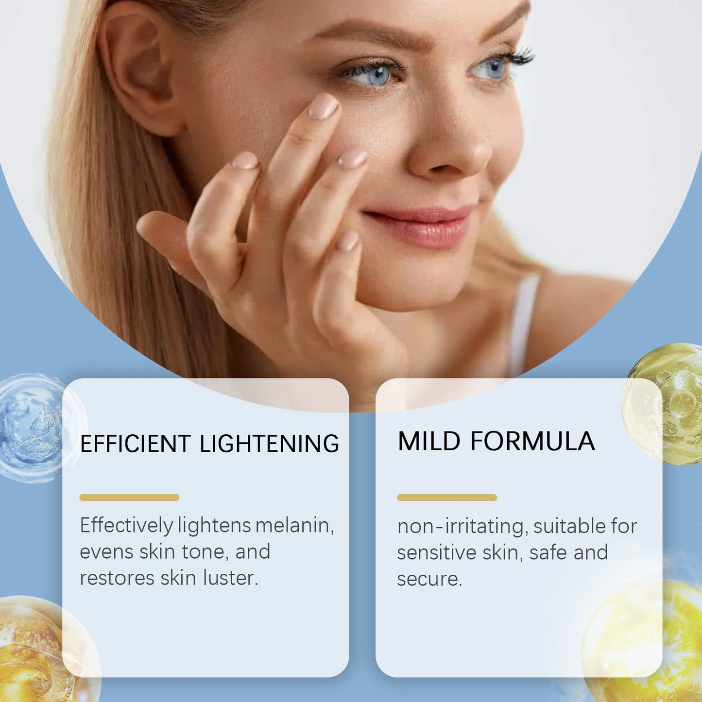 West&Month Face Brightening Serum, Brightening And Moisturizing Skin, Moisturizing And Moisturizing Essence