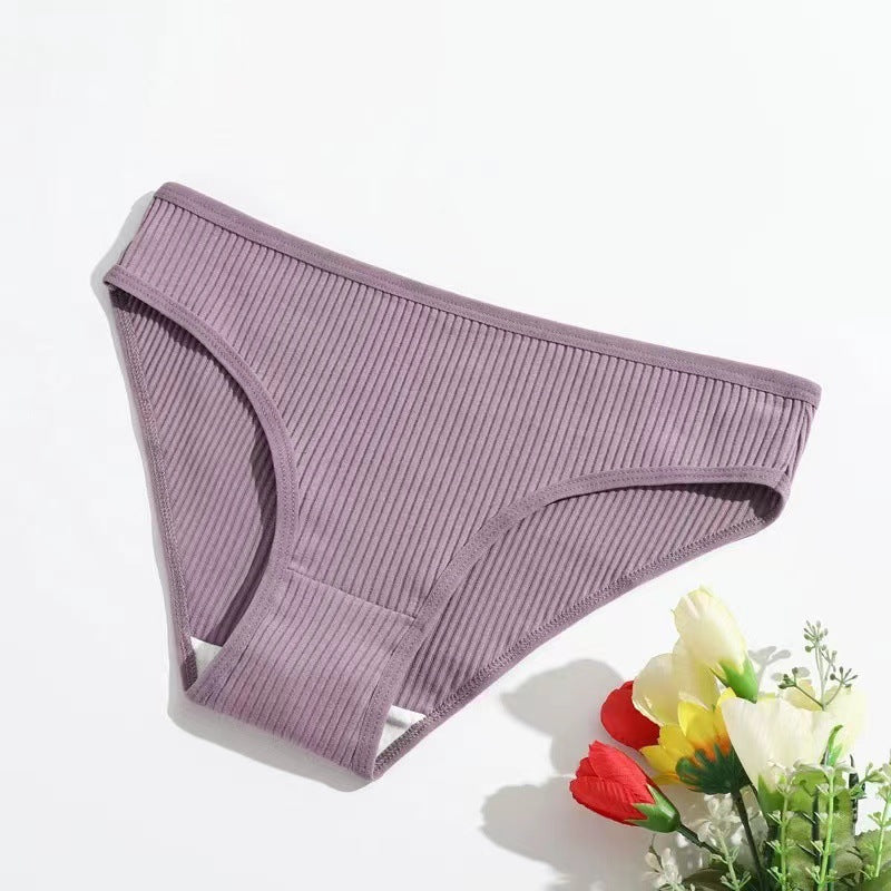 Women's Cotton Threaded Briefs