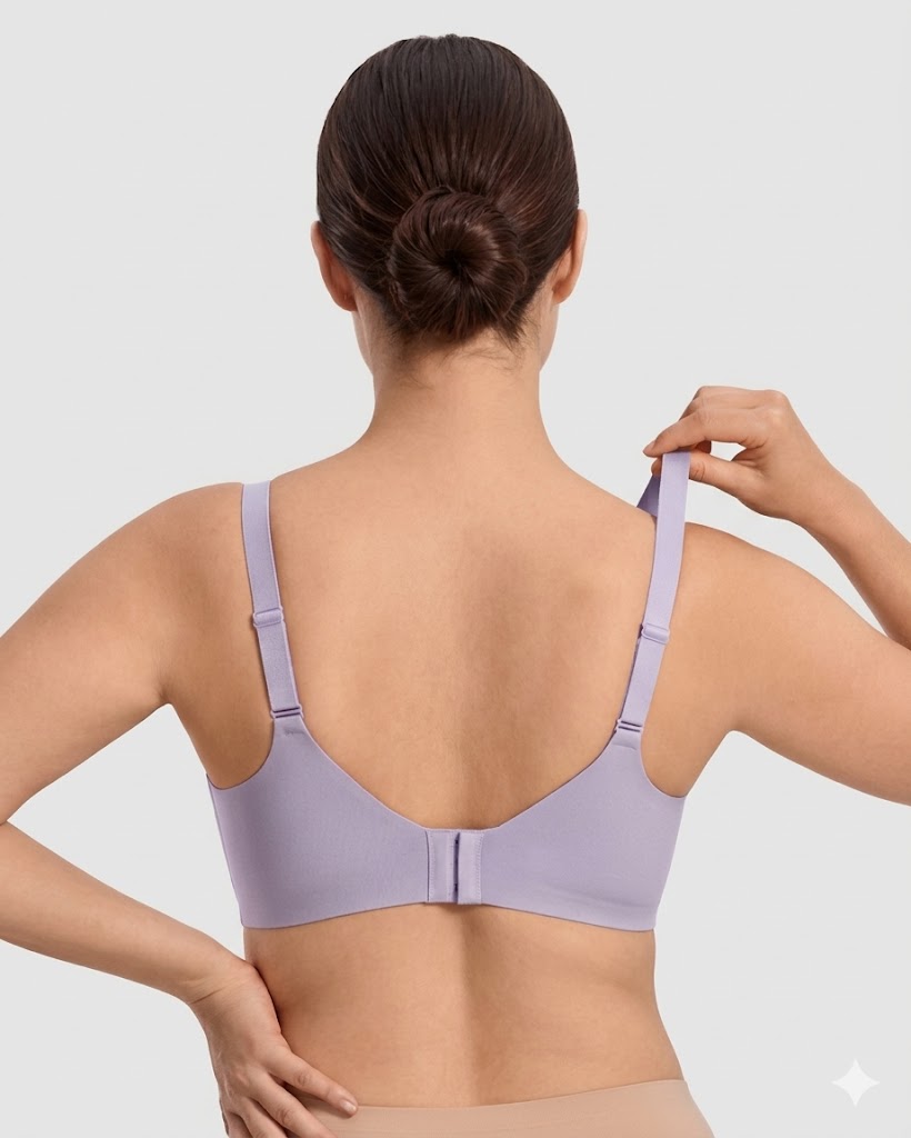 Teardrop Cutout Support Bra