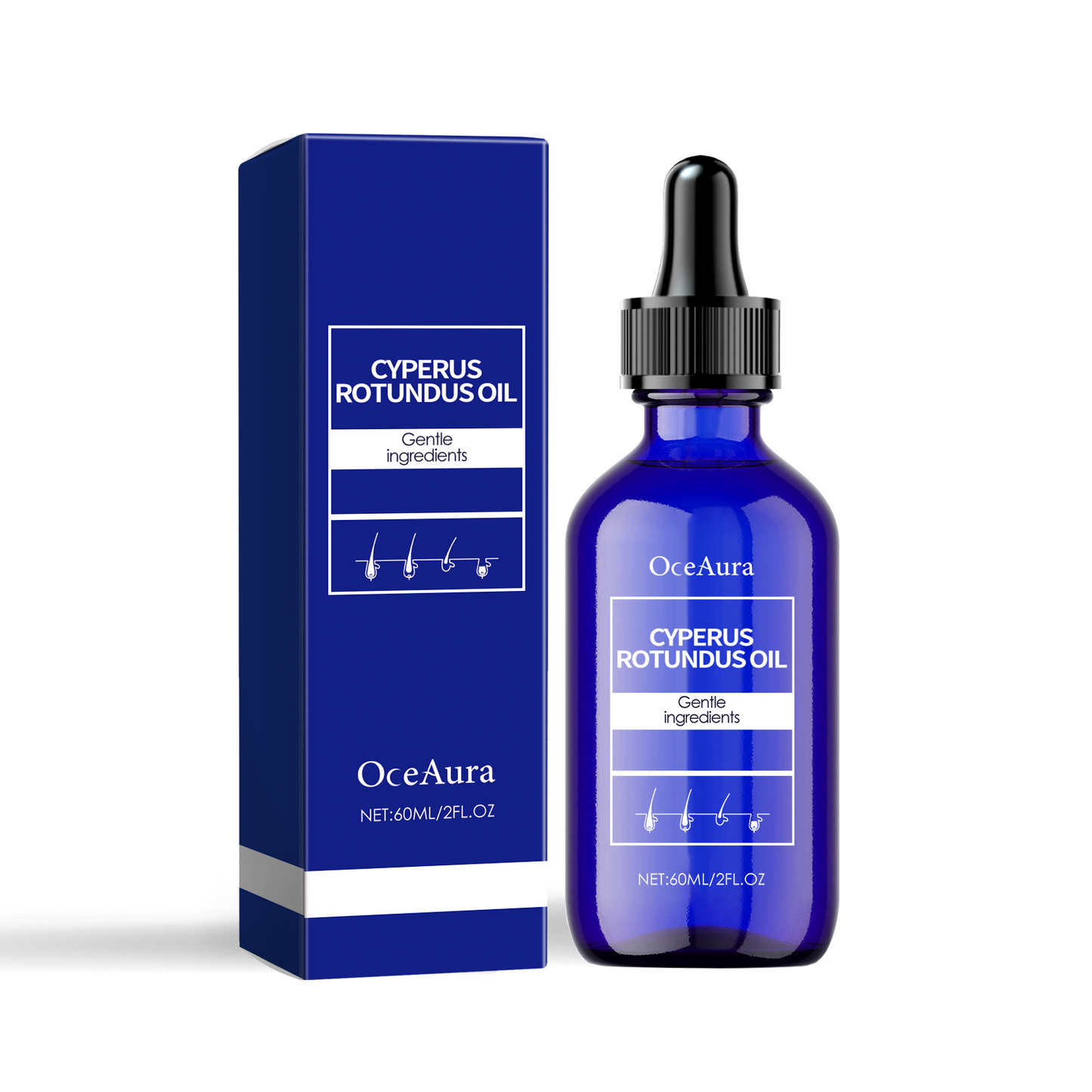 OceAura Hair Care Essential Oil, Daily Body Care Essential Oil For Nourishing, Smooth And Delicate Skin