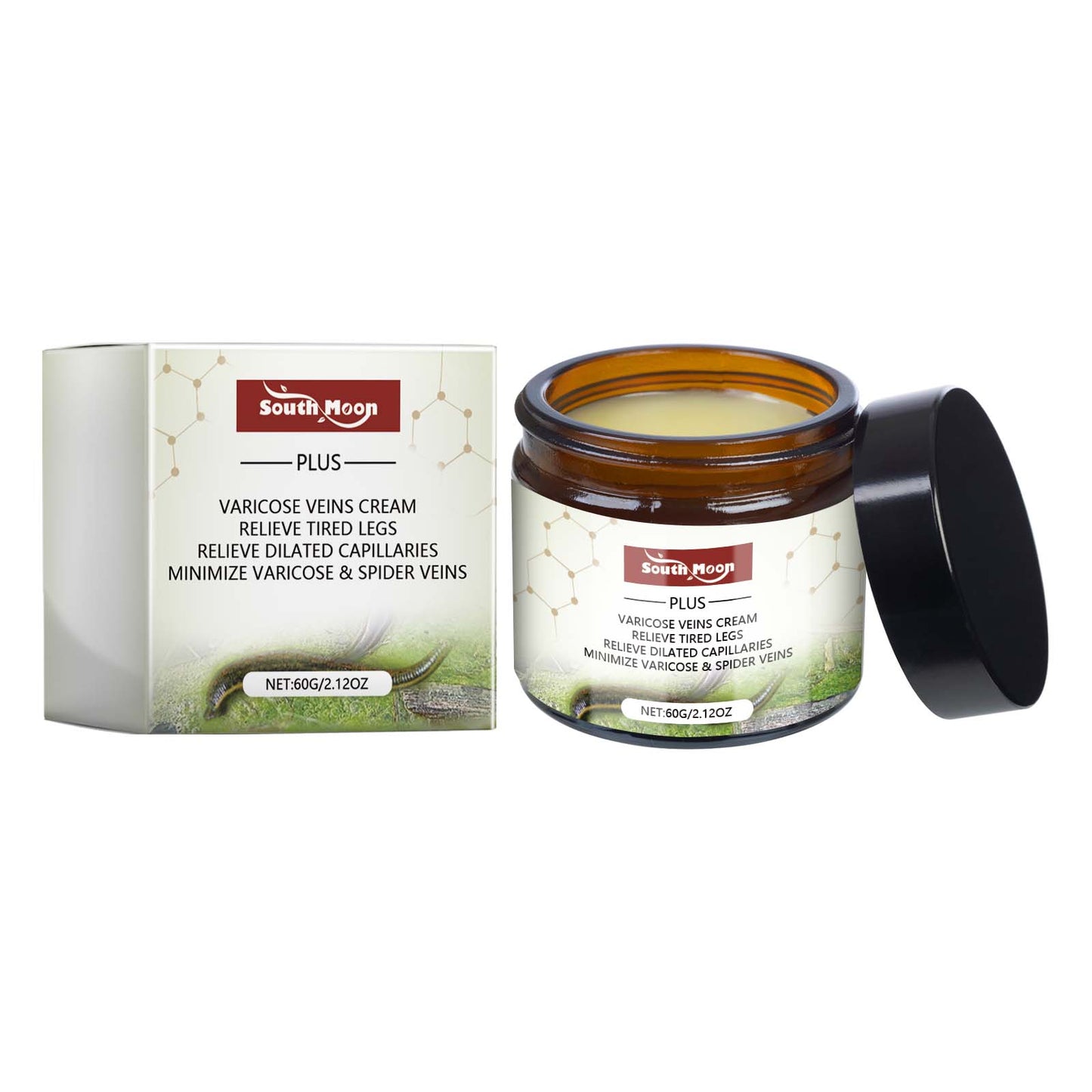 South Moon Leg Care Cream, Gentle Nourishing Massage To Relieve Leg Discomfort Daily Leg Care Cream
