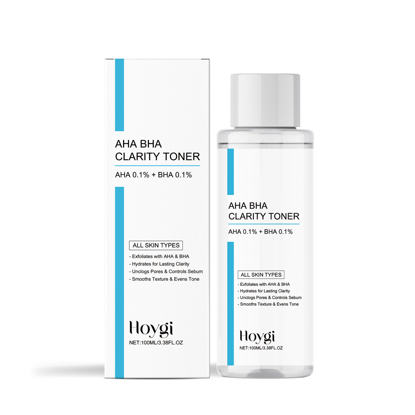 Hoygi Exfoliating, Oil-Control Toner Soothes The Skin, Gently Cleanses Pores, Hydrates, And Is Used For Wet Compresses And Daily Care