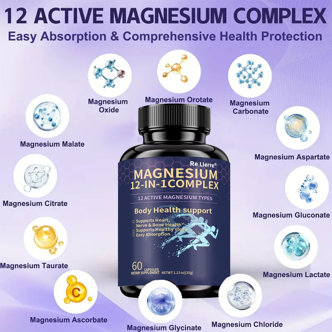 12-in-1 Lithium Glycine Capsules