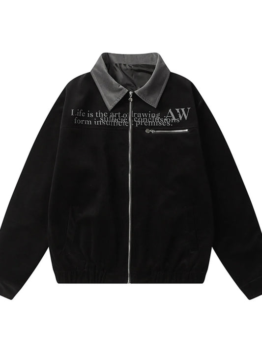 Men's Zip Up Long Sleeve Jacket