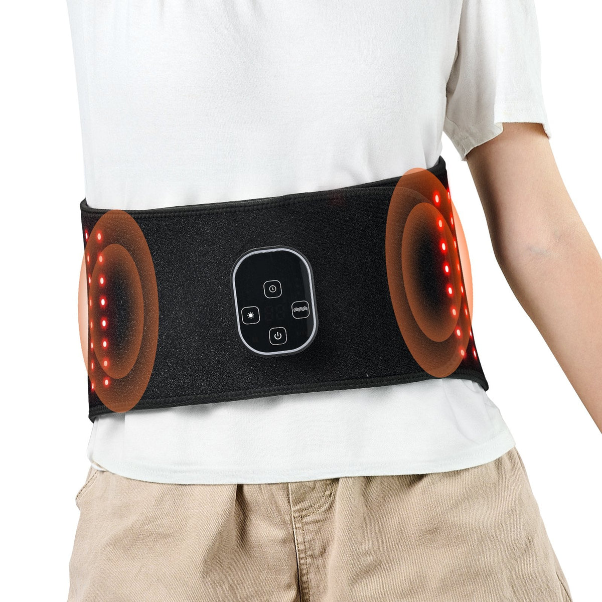 Red Light Therapy Belt For Waist Shoulder 660&850nm Light Therapy Device
