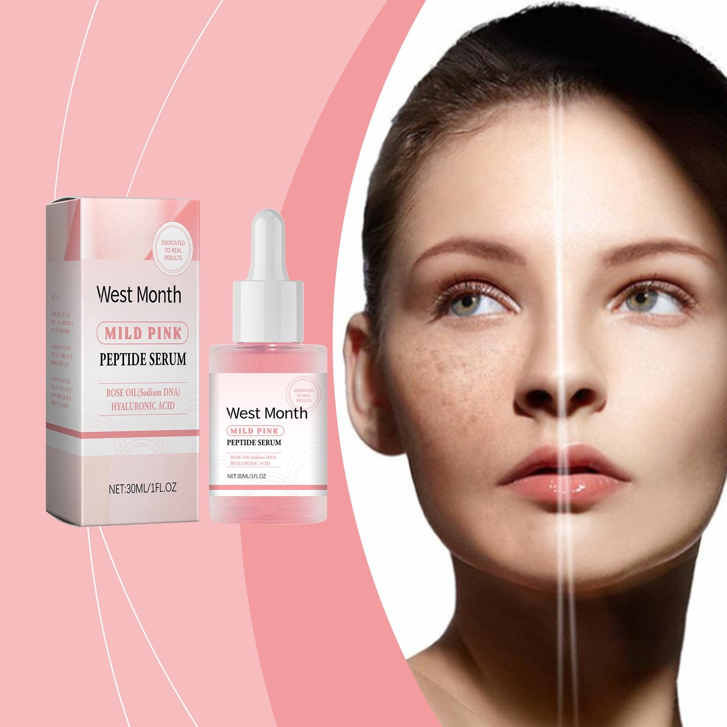 West&Month Facial Moisturizing Essence, Nourishing And Hydrating Skin Care Essence