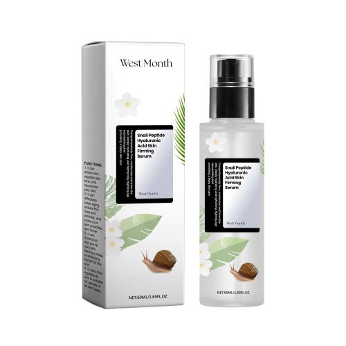 West&Month Snail Peptide Hyaluronic Acid Firming Serum Moisturizes And Tights Skin, Firming And Smoothing Skin Lines