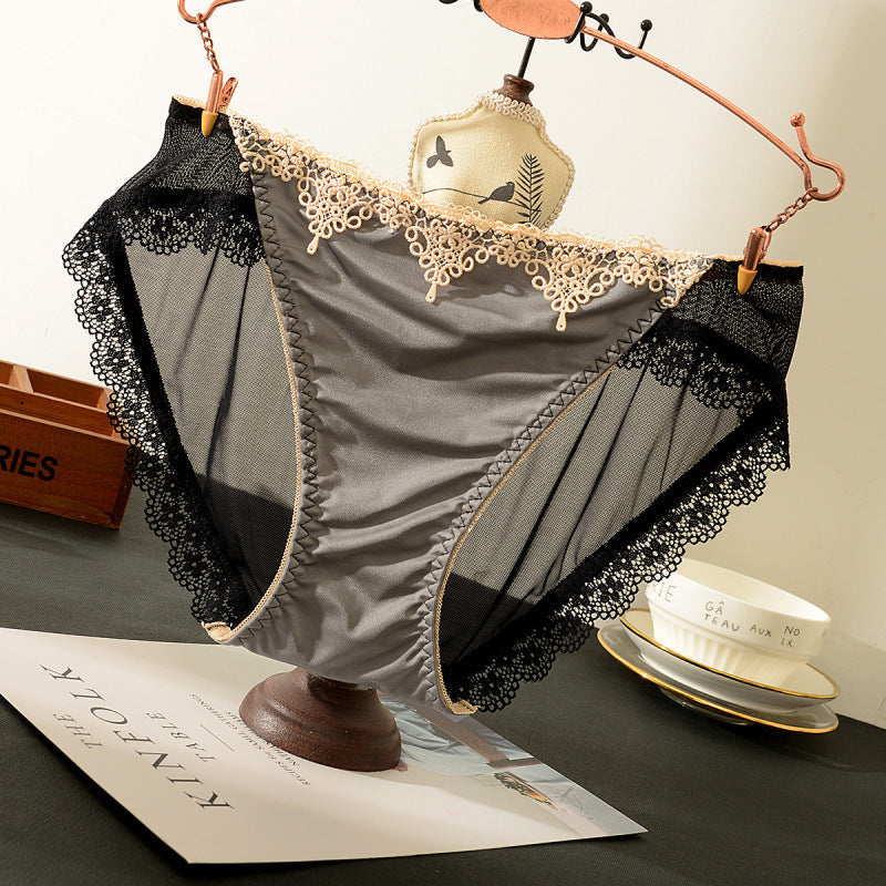 Milk Silk Sexy Panties Women's Underwear Cotton Crotch