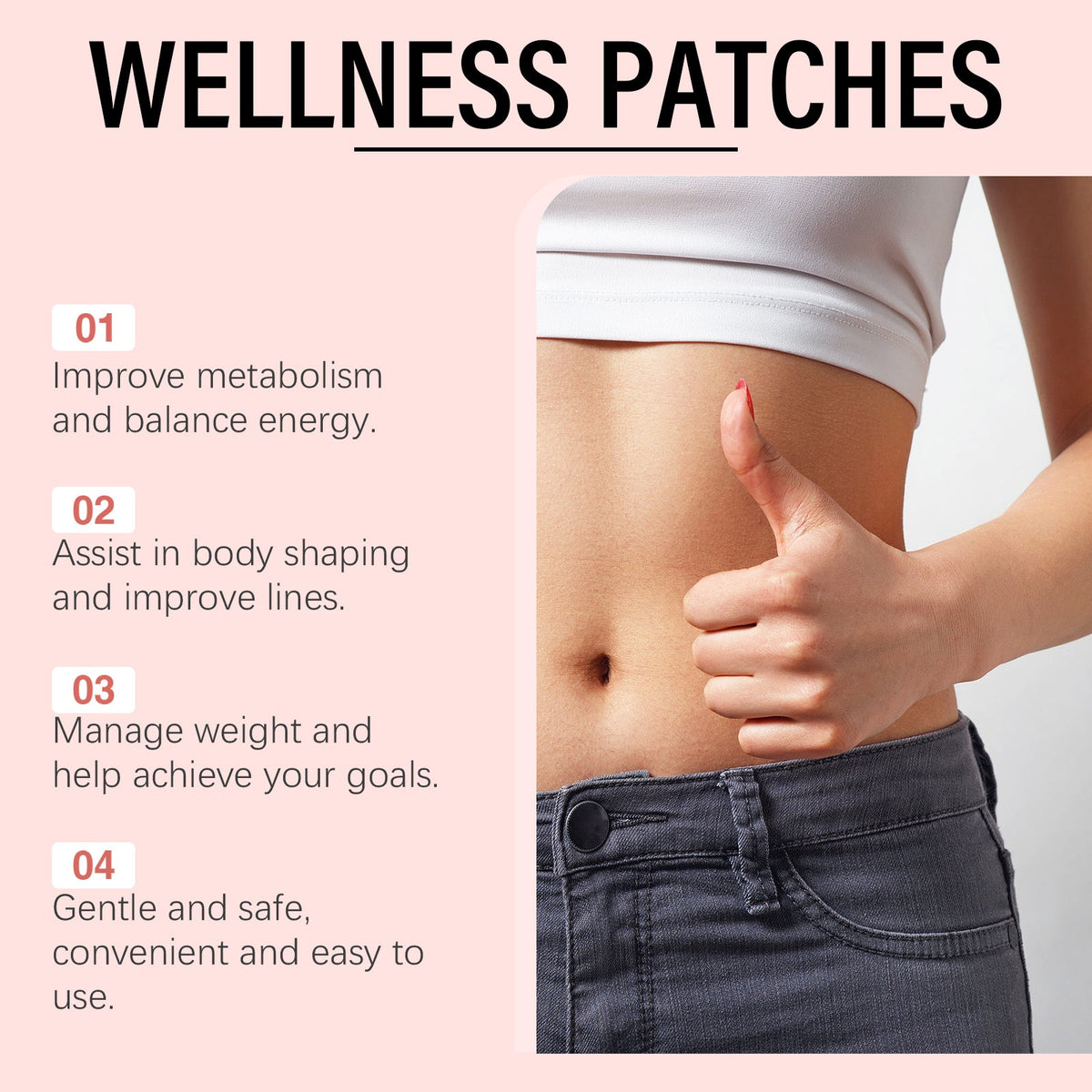 OceAura Body Care Patches Gently Care For The Skin And Show Off The Figure. Daily Light Care Patches