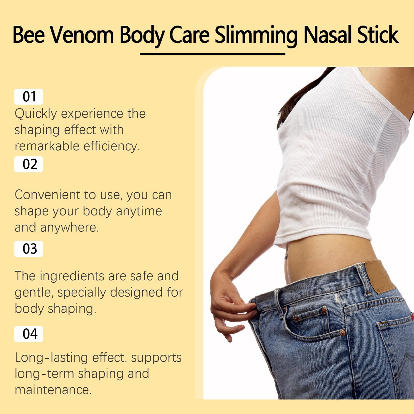 South Moon Bee Venom Body Shaping Nose Stick Firming Skin Body Care Light Body Shaping Nose Stick