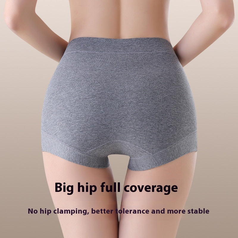 Women's Boxer Sheath Belly Contracting 7a Cotton Antibacterial Leggings