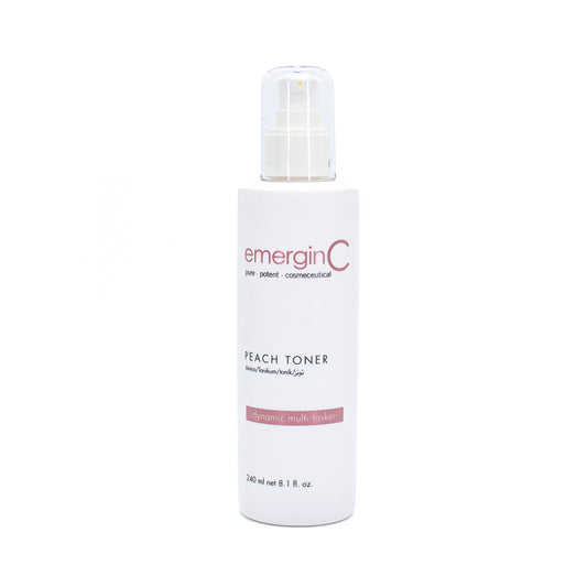 emerginC Peach Toner 8.1oz - Small Amount Missing