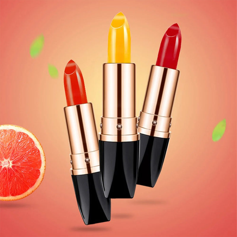 3PCS Color Changing Lipstick Set, Temperature & PH Sensitive, Long Lasting Moisturizing Lip Balm Gift Box For Women