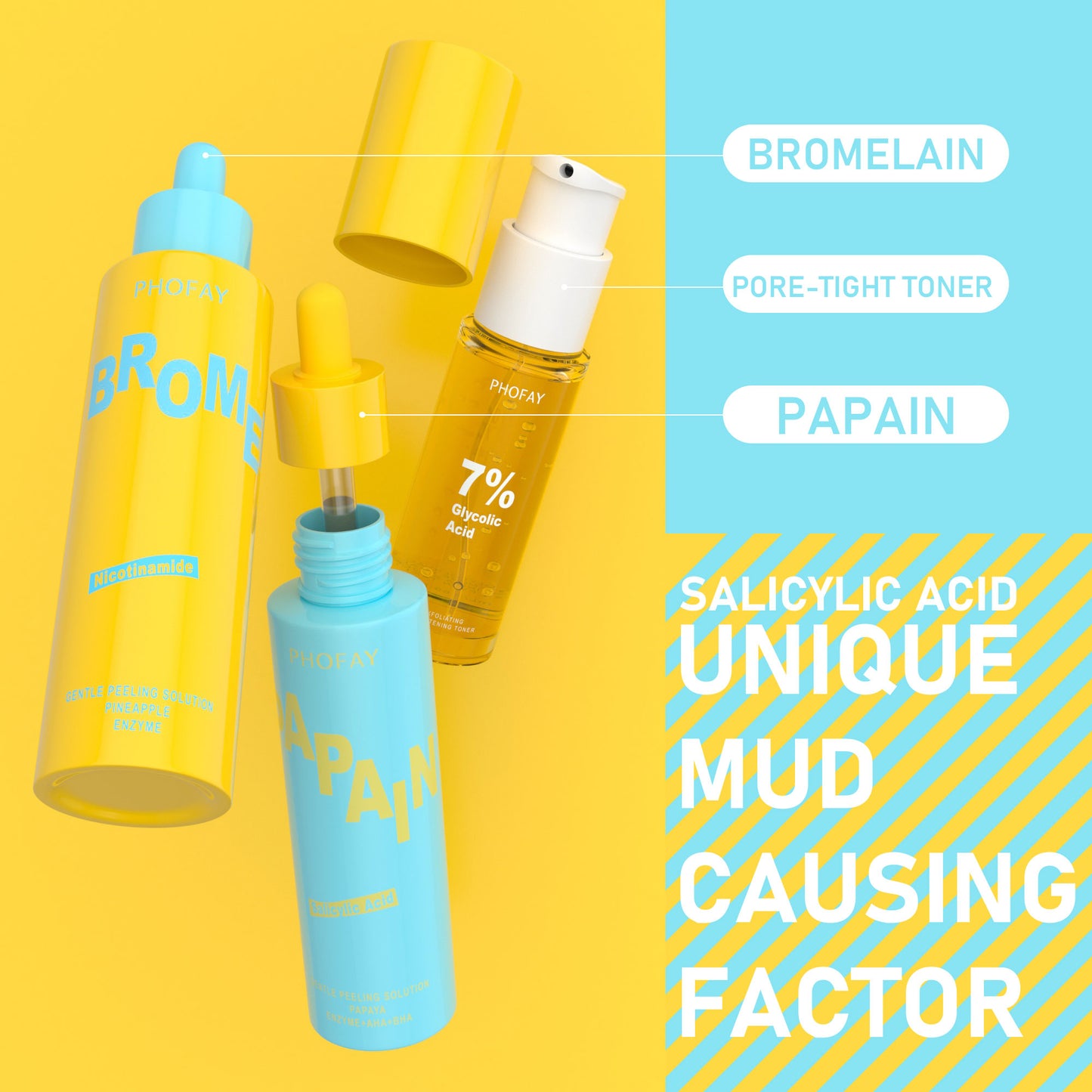 Phofay Gentle Exfoliating Face Gel