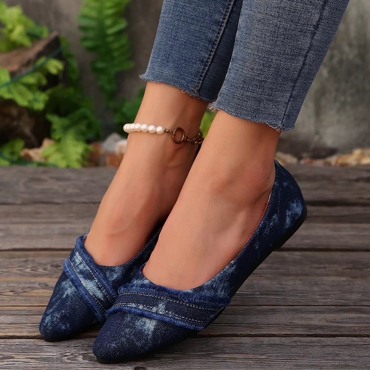 Point Toe Slip-Ons