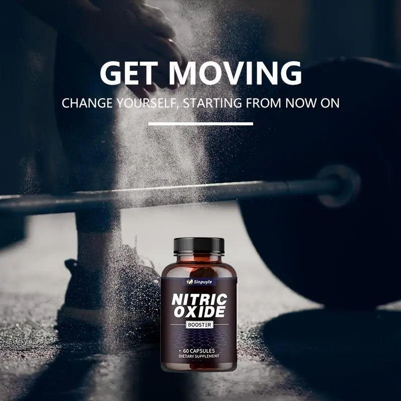 Sinpuyle Endurance Boost Complex Capsules Nitric Oxide Power Formula For Breaking Athletic Limits Healthcare Fitness