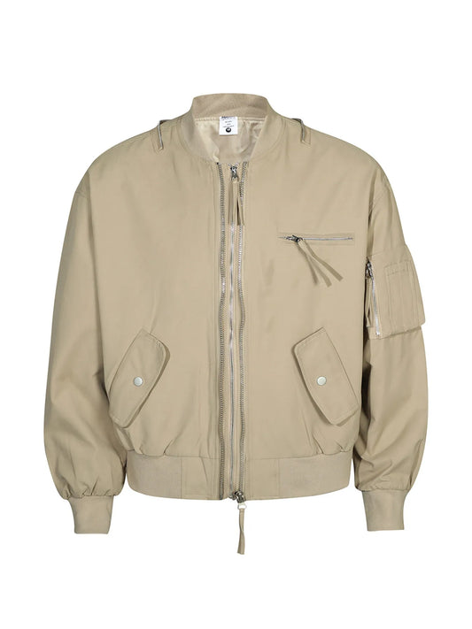 Men's Zip Up Long Sleeve Jacket