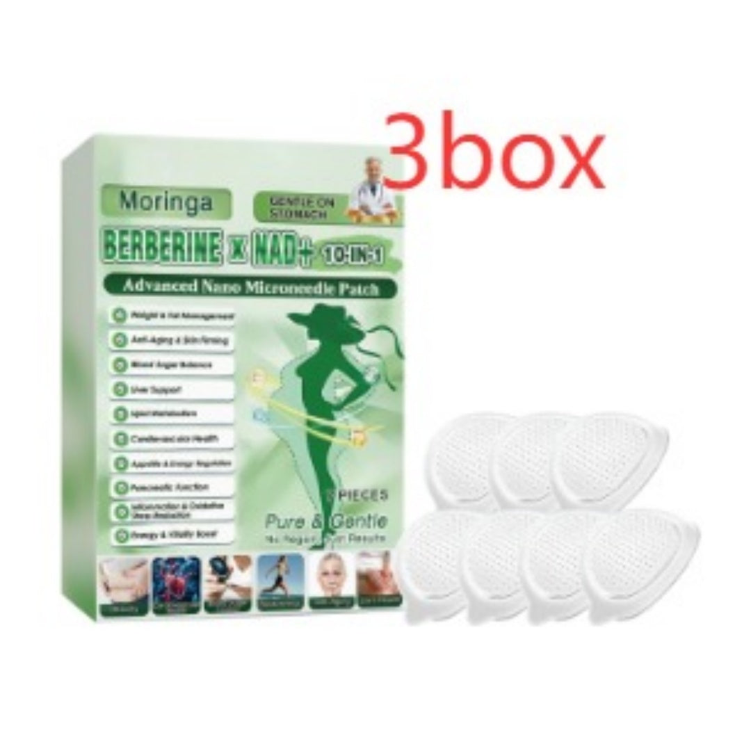 Moringa Advanced Nano Microneedle Patch, 7 Pieces