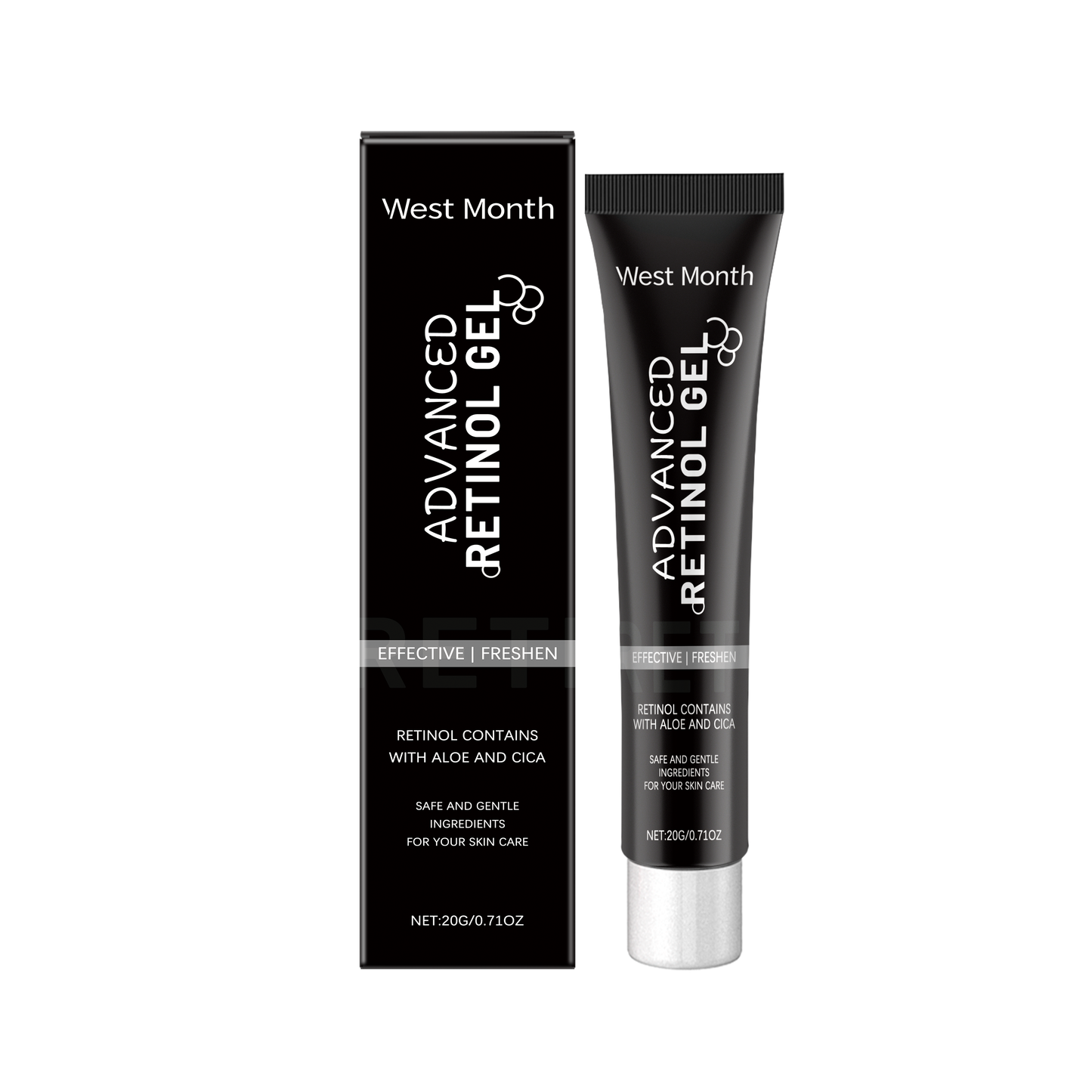 West&Month Retinol Care Cream, Moisturizes, Moisturizes, Brightens, Moisturizes And Rejuvenates Skin Care Essence Cream