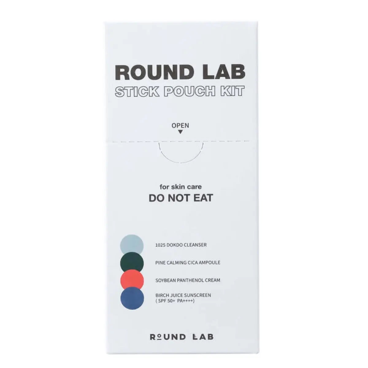 Round Lab Stick Pouch Kit