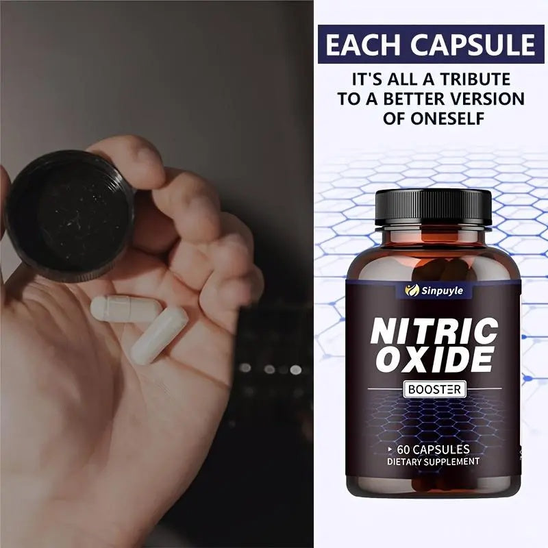 Sinpuyle Endurance Boost Complex Capsules Nitric Oxide Power Formula For Breaking Athletic Limits Healthcare Fitness