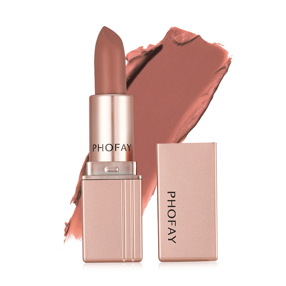 Phofay Long-Lasting Waterproof Lipstick – 3.5g
