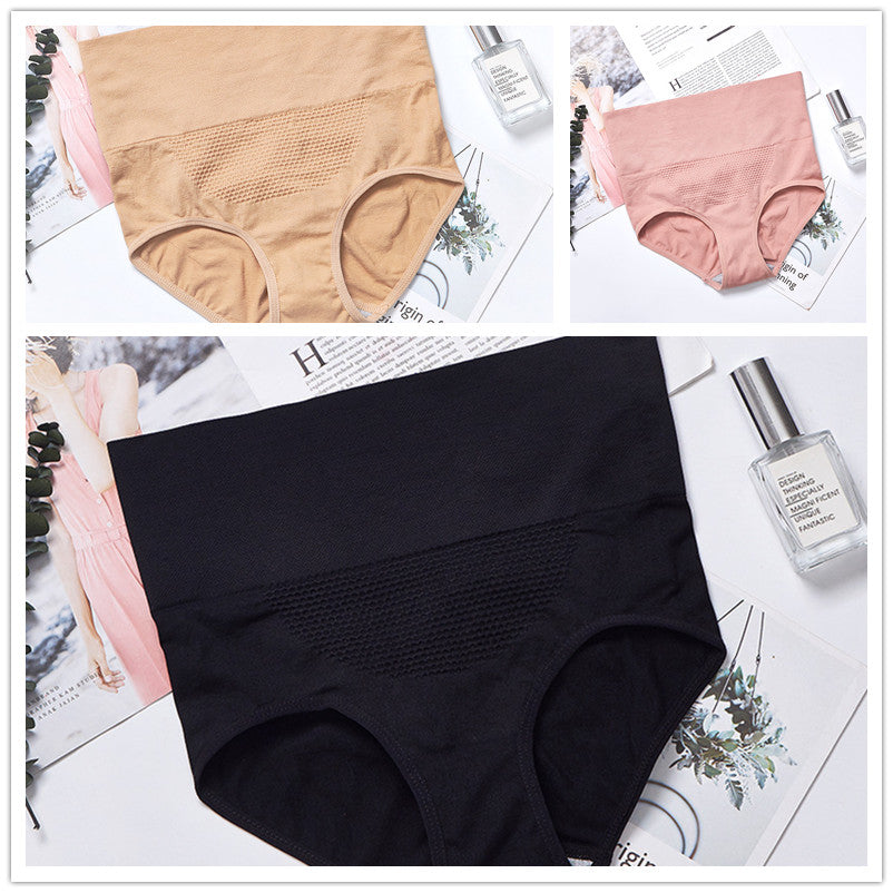 Abdomen, Buttocks, Seamless, Large-size Cotton Briefs