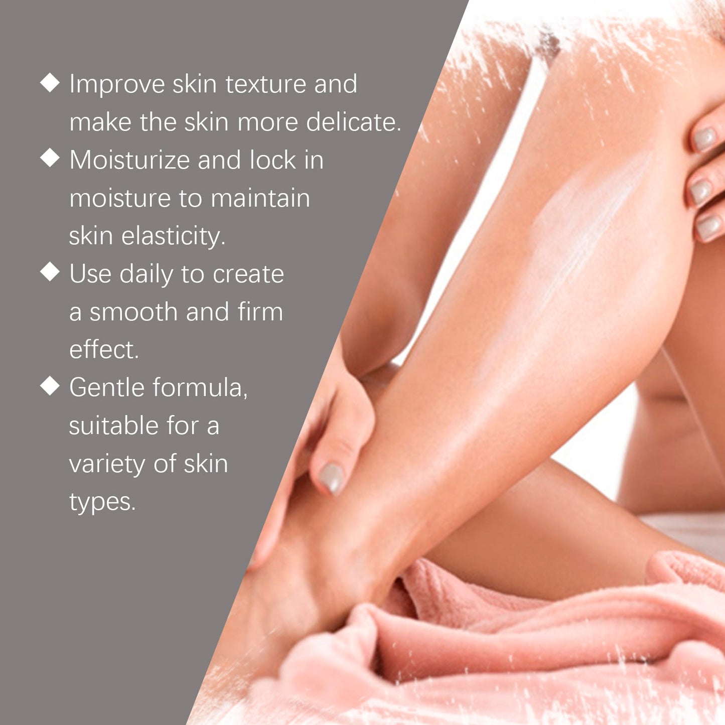 Hoygi Body Firming Beauty Cream, Gently Moisturizes, Firms And Lifts Skin Daily Apply Massage Beauty Cream