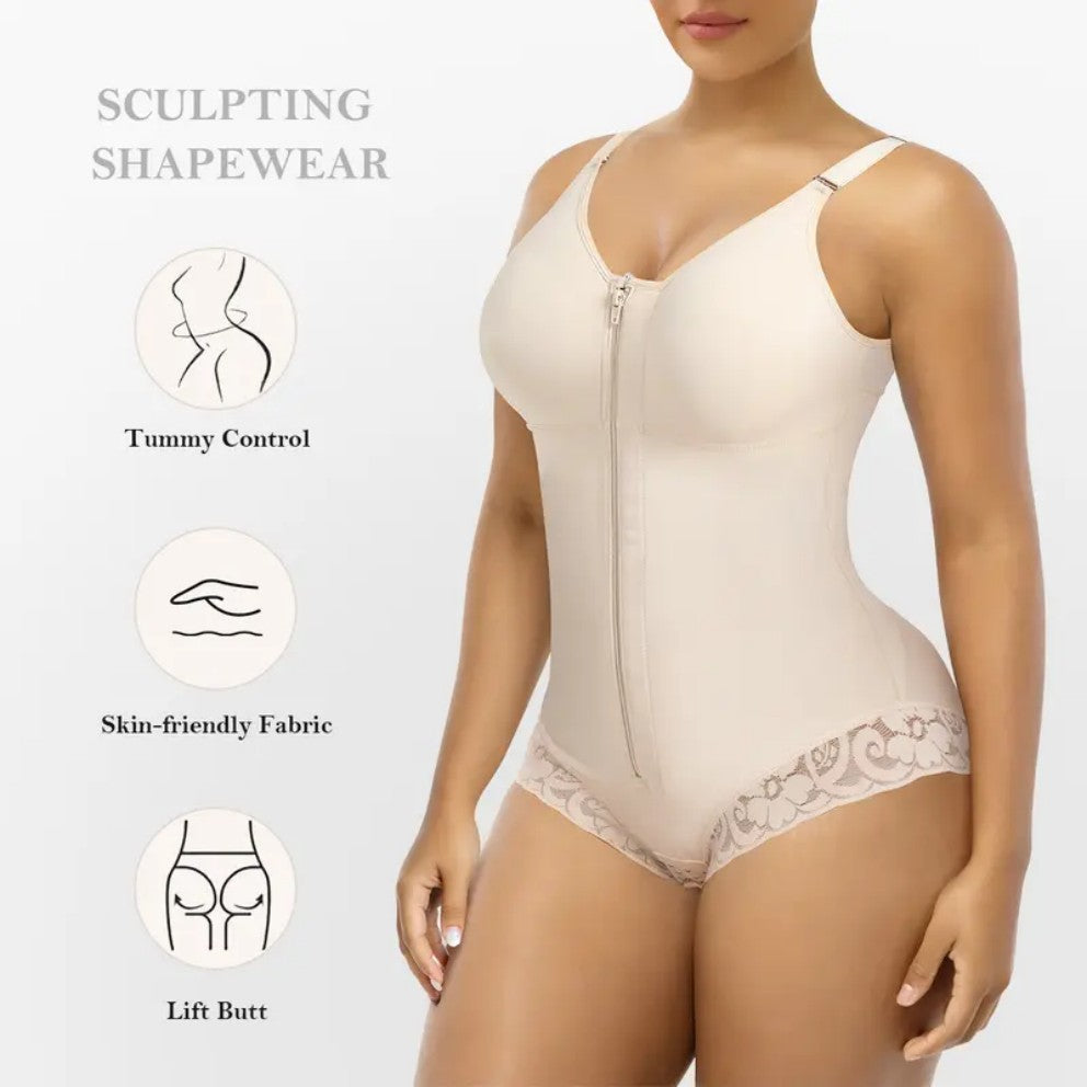 Fajas Colombianas Moldeadoras Postpartum Tummy Control Shapewear For Women Body Shaper Girdles Compression Garment