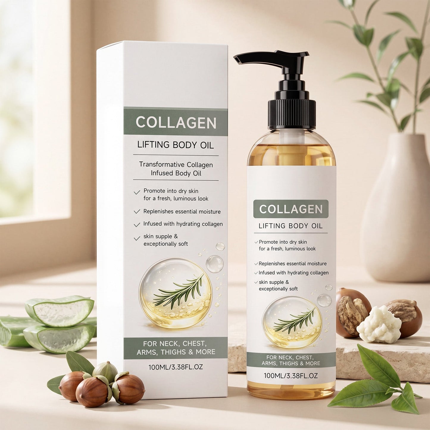 Collagen Firming And Moisturizing Oil 100ml