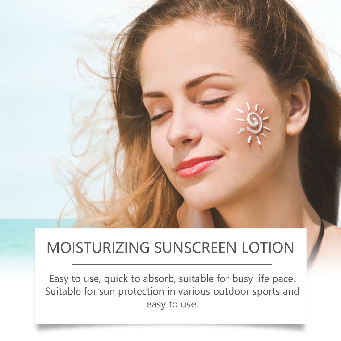 Hoygi Moisturizing Protection Cream, Outdoor Protection Gentle Moisturizing Skin Moisturizing Concealer Brightening Daily Care Cream