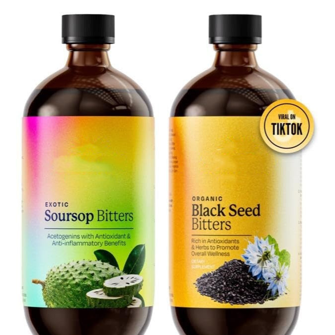 Prickly Fruit Annona & Black Seed Bitter Flavor Supplement S 473 ml