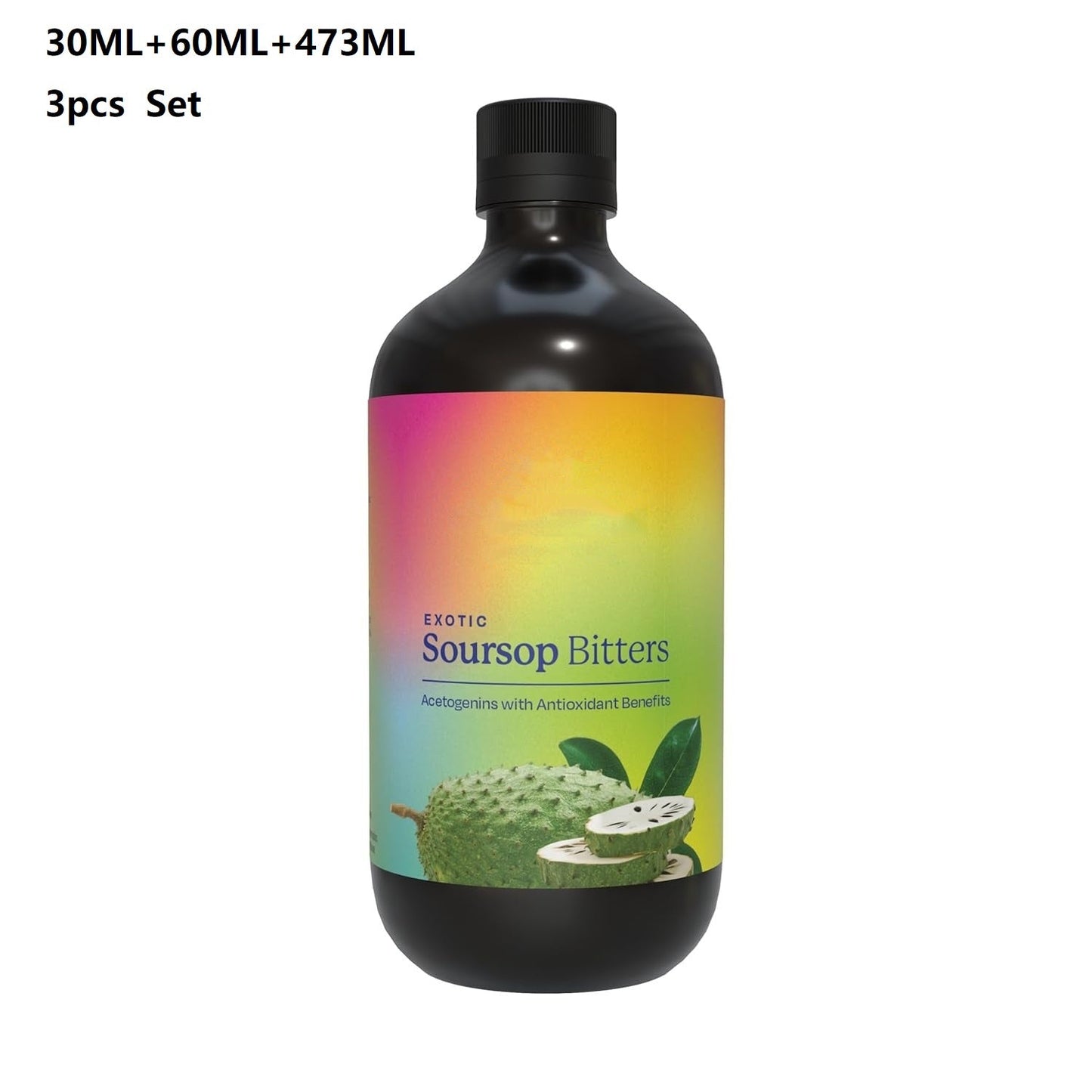 Prickly Fruit Annona & Black Seed Bitter Flavor Supplement S 473 ml