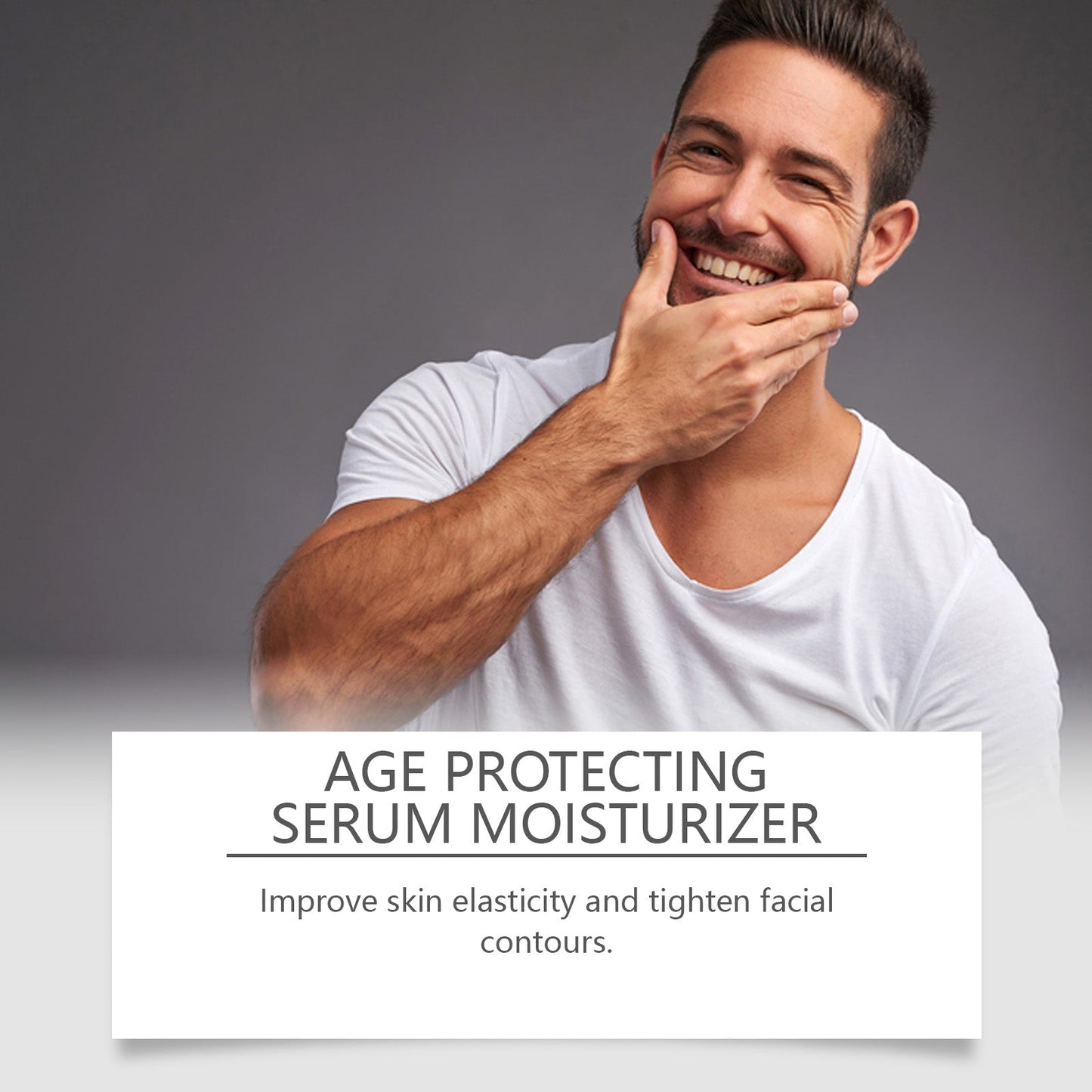 East Moon Men's Face Firming Serum, Lighten Fine Lines, Firming And Hydrating Daily Skin Care