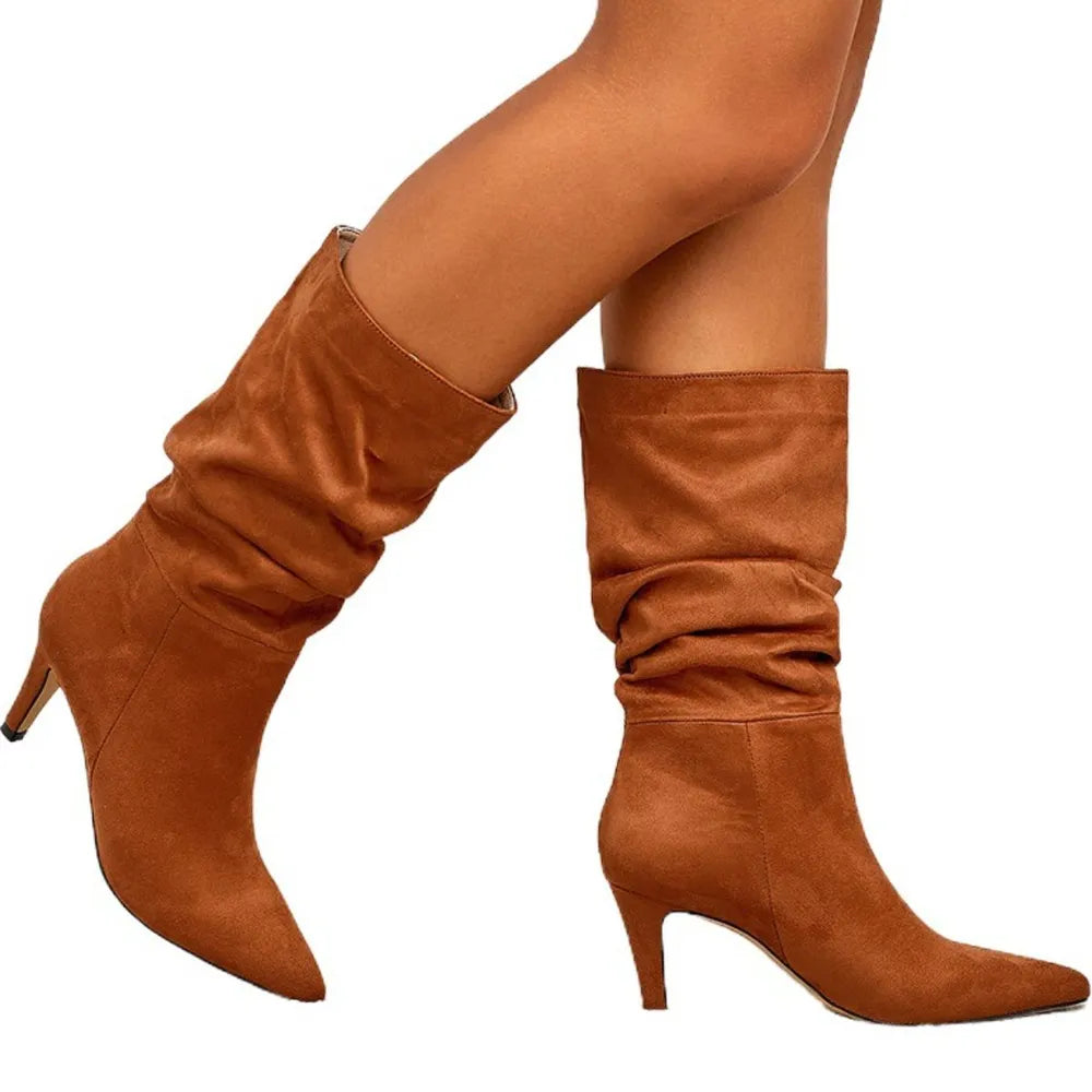 Point Toe Stiletto Boots