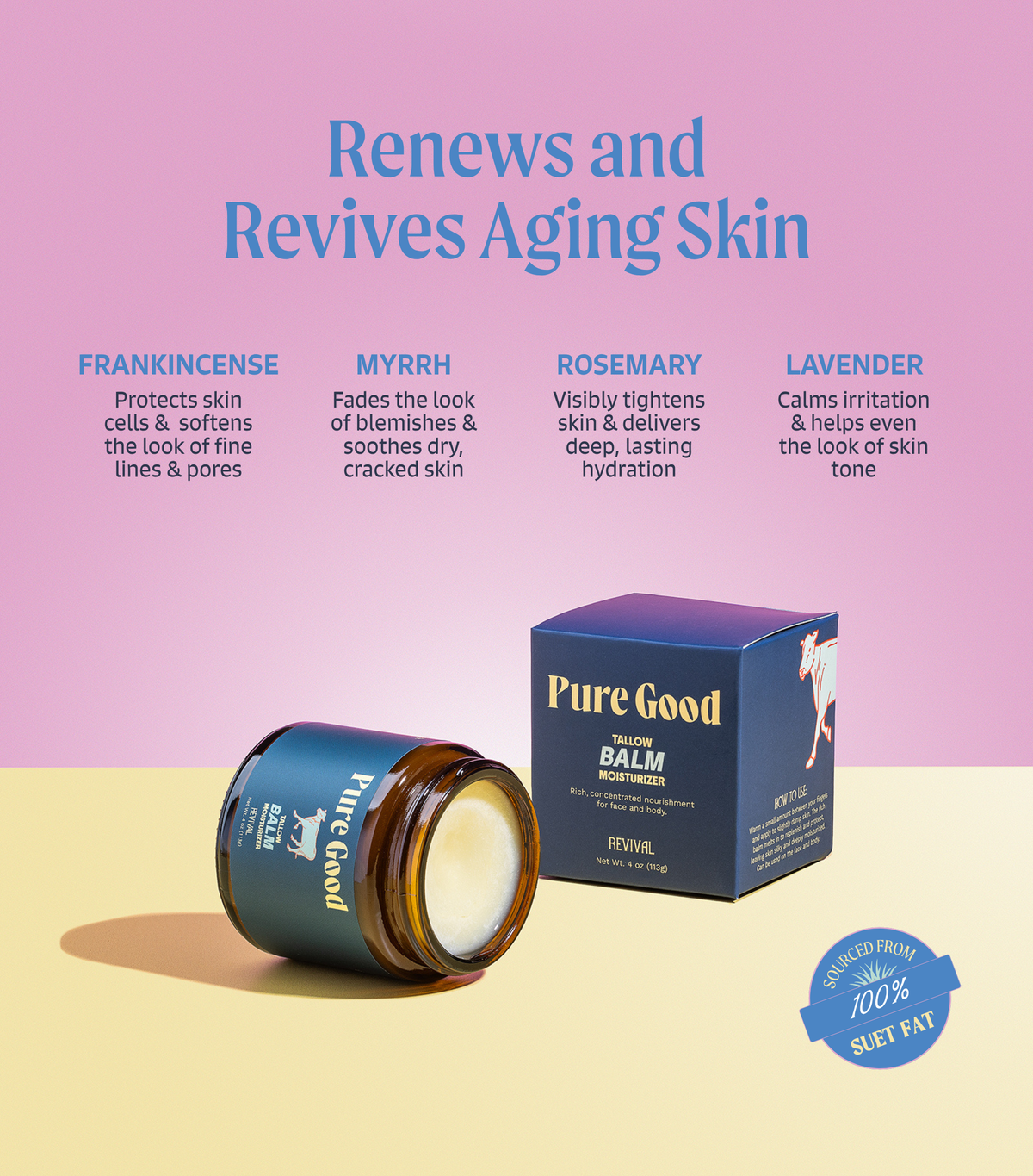 Revival Tallow Balm - For youthful looking skin