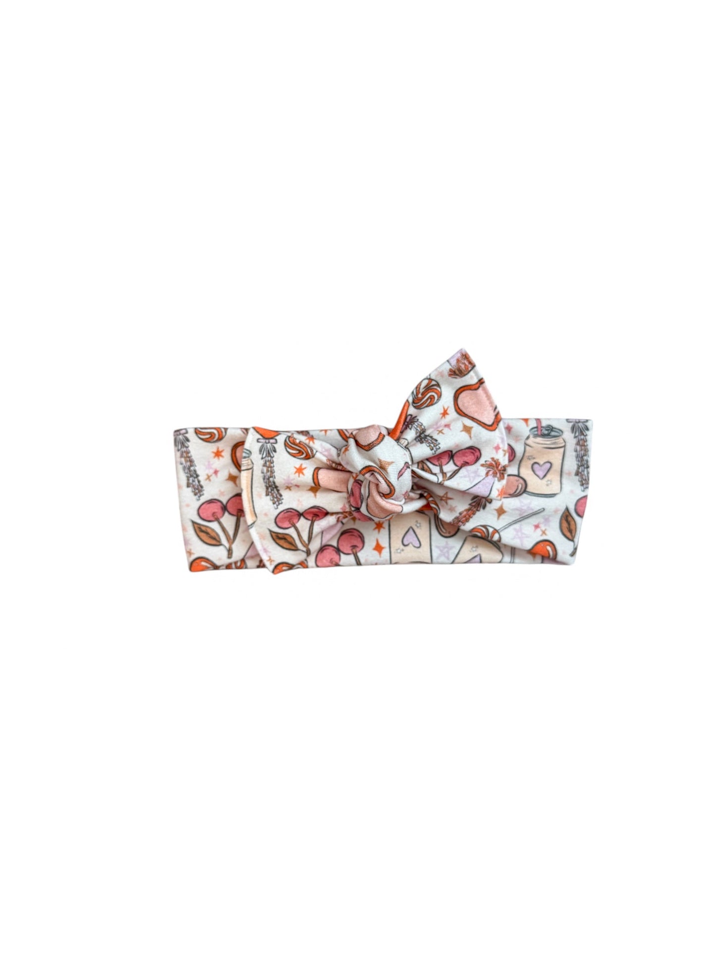 Valentine's Party Tie On Headwrap