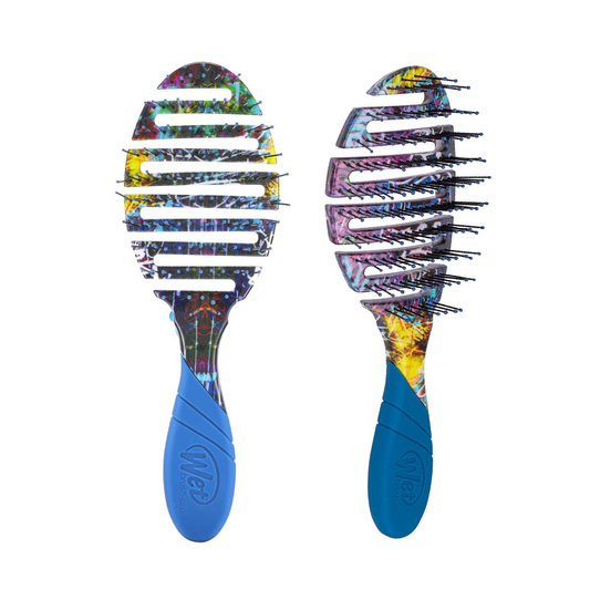 Wet Brush Pro Flex Dry Detangler - Street Art Blue